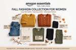 Amazon Essentials fall fashion for women starting at 10 dollars - sweaters, jeans, t-shirts and leggings