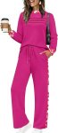 WIHOLL Two Piece Sets for Women Fall Travel Vacation Outfits